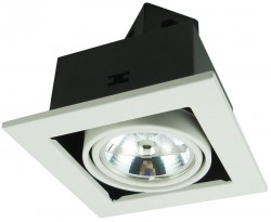 Врезной светильник Arte lamp A5930PL-1WH