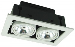 Врезной светильник Arte Lamp A5930PL-2WH