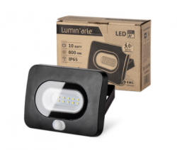 Светодиодный прожектор с датчиком Lumin'Arte LFL-10W/05s 5500K 10W IP65
