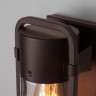Уличный настенный светильник Elektrostandard Lab 35001/D коричневый