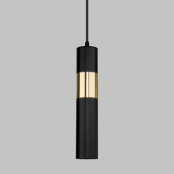 Подвесной светильник Eurosvet 50097/1 черный/золото Viero