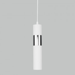 Подвесной светильник Eurosvet 50097/1 белый/хром Viero