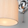 Настенный светильник с абажуром Eurosvet Shantel 60111/1 хром