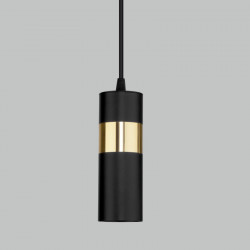 Подвесной светильник Eurosvet 50096/1 черный/золото Viero