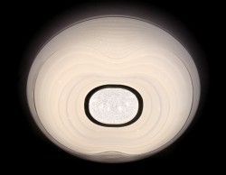 Управляемый светодиодный светильник Ambrella light ORBITAL CRYSTAL SAND  FS1235 WH 72W D490