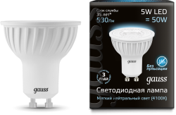 Лампа Gauss LED 101506205 5W GU10 4100К