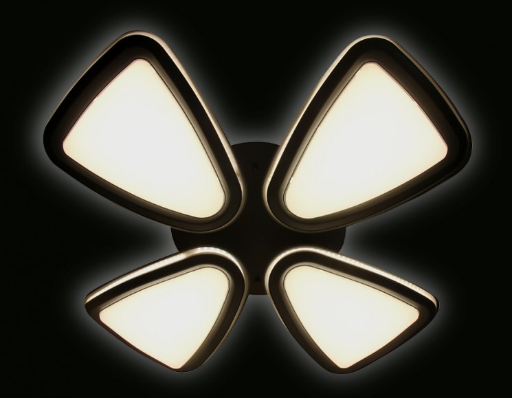 Управляемый светодиодный светильник Ambrella light ORBITAL GRANULE FG1012/4 WH/SL 274W D815