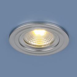 Встраиваемый светильник Electrostandard 9902 LED 3W COB SL серебро