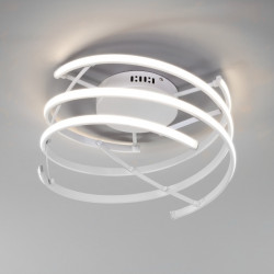 Накладной светильник Eurosvet 90229/3 белый Breeze