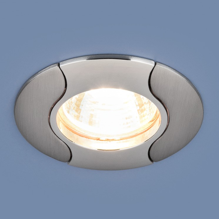 Встраиваемый светильник Electrostandart 7006 MR16 CH/N хром/никель