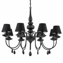 Люстра Ideal Lux BLANCHE SP8 NERO