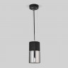 Подвесной уличный светильник Elektrostandard Roil (35125/H) чёрный/дымчатый плафон Roil