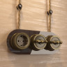 Переключатель/выключатель одноклавишный (бронзовый) Ретро W5712012 Werkel