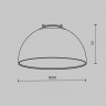 Подвесной светильник Maytoni Technical Bowl Parity 3000K 20Вт 120° белый TR126B-20W3K-W