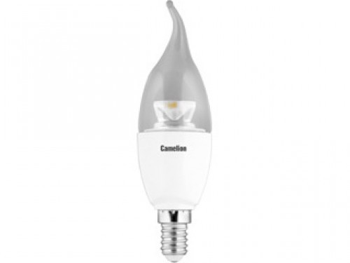 Лампа светодиодная Camelion LED7,5-CW35-CL/845/E14