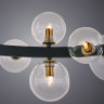 Подвесная люстра ARTE Lamp A7790SP-24BK VINCENT
