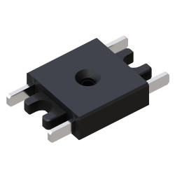 Коннектор прямой для накладного магнитного шинопровода Arte Lamp RAPID-ACCESSORIES A613506I
