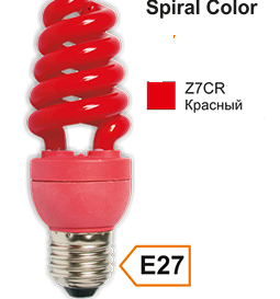 Лампа энергосберегающая Ecola Light Spiral Z7C R20 ECB
