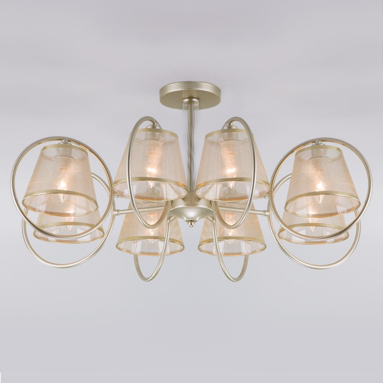 Потолочный светильник  Eurosvet Volante 60093/8 перламутровое золото