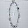 Настольный светильник  Eurosvet Madera 01055/1 хром/прозрачный хрусталь Strotskis