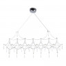 Светильник подвесной ST Luce Хром/Прозрачный LED 1*17W 4000K         SL6603.103.17