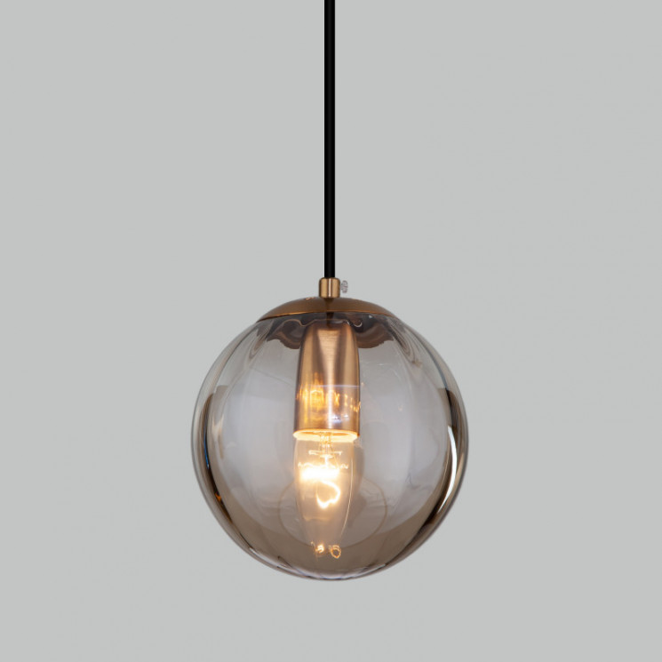 Подвесной светильник Eurosvet 50207/1 янтарный Juno