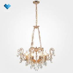 Люстра Eurosvet 10060/8 золото/прозрачный