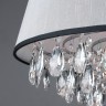 Подвесной светильник Eurosvet 10092/5 хром/прозрачный хрусталь Strotskis Opera