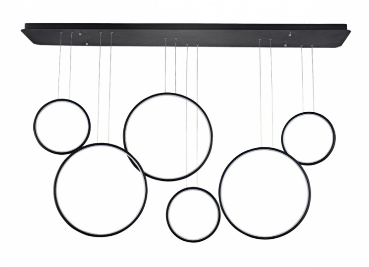 Подвесной светодиодный светильник Donolux S111024/6 180W Black