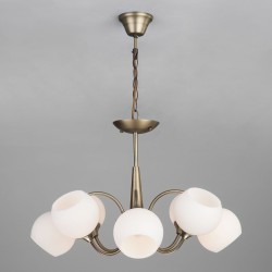 Подвесной светильник Eurosvet 60071/8 античная бронза Nola