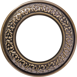 Рамка на 1 пост бронза Werkel WL70-frame-01 Antik Runda