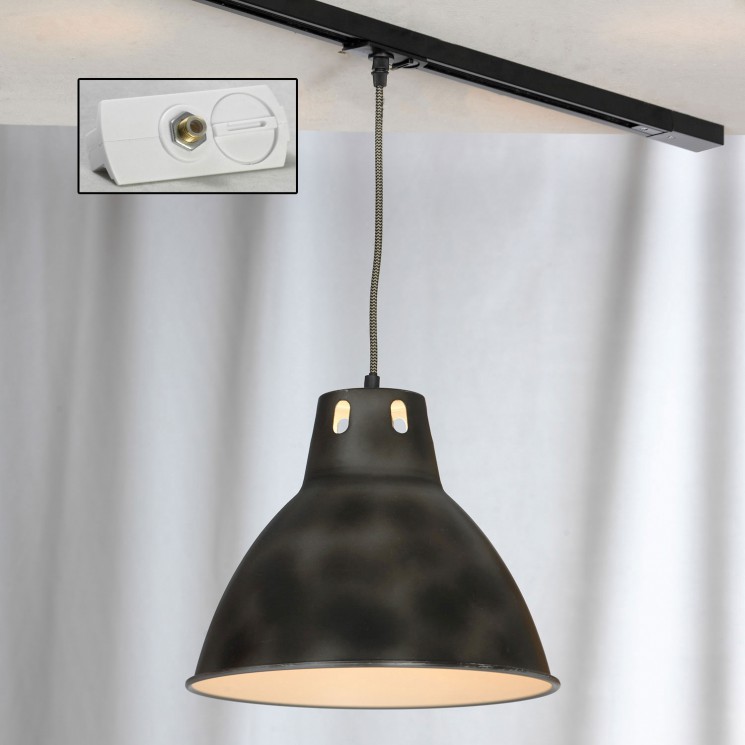 Трековый светильник однофазный Lussole LSP-9504-TAW TRACK LIGHTS