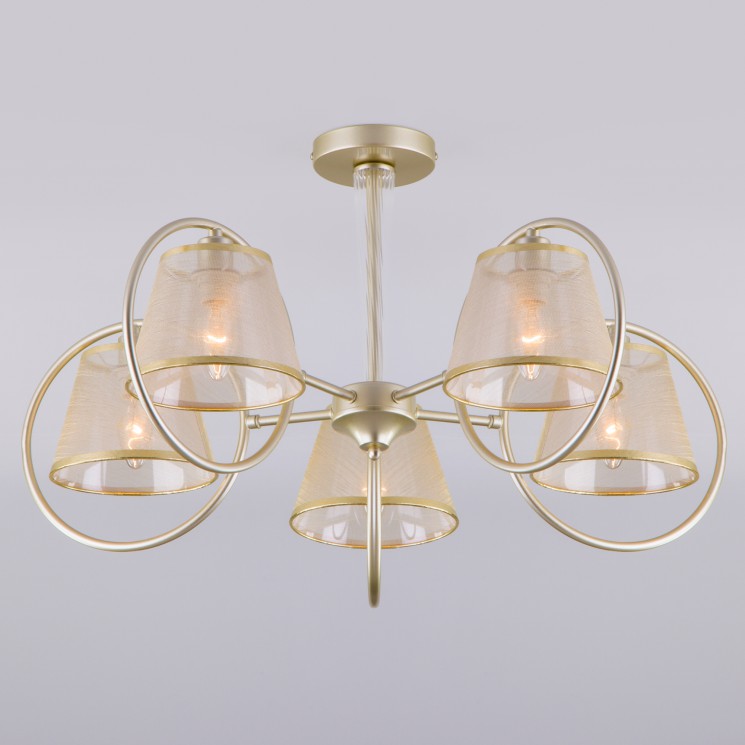 Потолочный светильник  Eurosvet Volante 60093/5 перламутровое золото