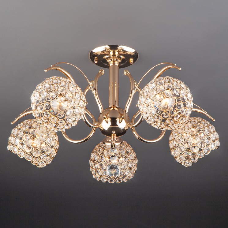 Потолочный светильник  Eurosvet Mirage 7777/5 золото