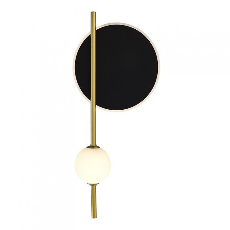 Светильник настенный ST Luce Шампань, Черный/Белый LED 1+1*9+4W 4000K        SL6507.431.02