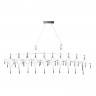 Светильник подвесной ST Luce Хром/Прозрачный LED 1*23W 4000K         SL6603.103.23