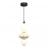 Светильник подвесной ST Luce черный/желтый, опаловый LED 1*18W 3000K        SL6134.413.01