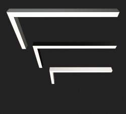 Накладной светодиодный светильник Donolux DL18516C081W57 100 см 57,6W