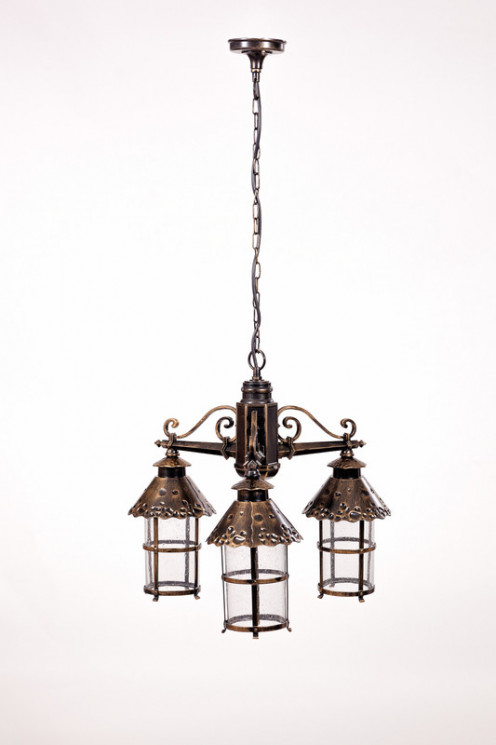 Подвесной уличный светильник YAOHUALUX 81570/3 Gb CAIOR 1