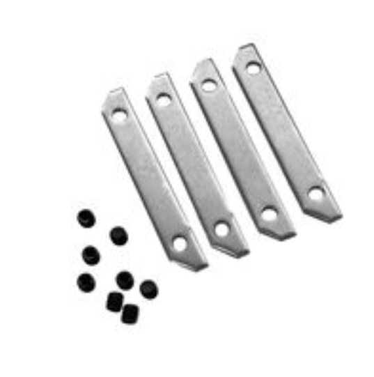 Прямой соединитель комплект (4 соединителя+8 винтов) комплект ST Luce ST001.169.00