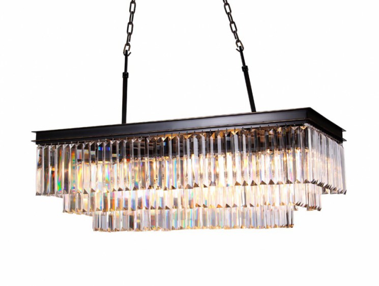 Люстра NEWPORT 31111/S black+gold