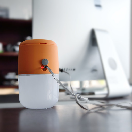 На солнечных батареях светильник Lutec P9035 Or SOLAR