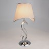 Настольный светильник  Eurosvet Kelly 01053/1 хром/прозрачный хрусталь Strotskis