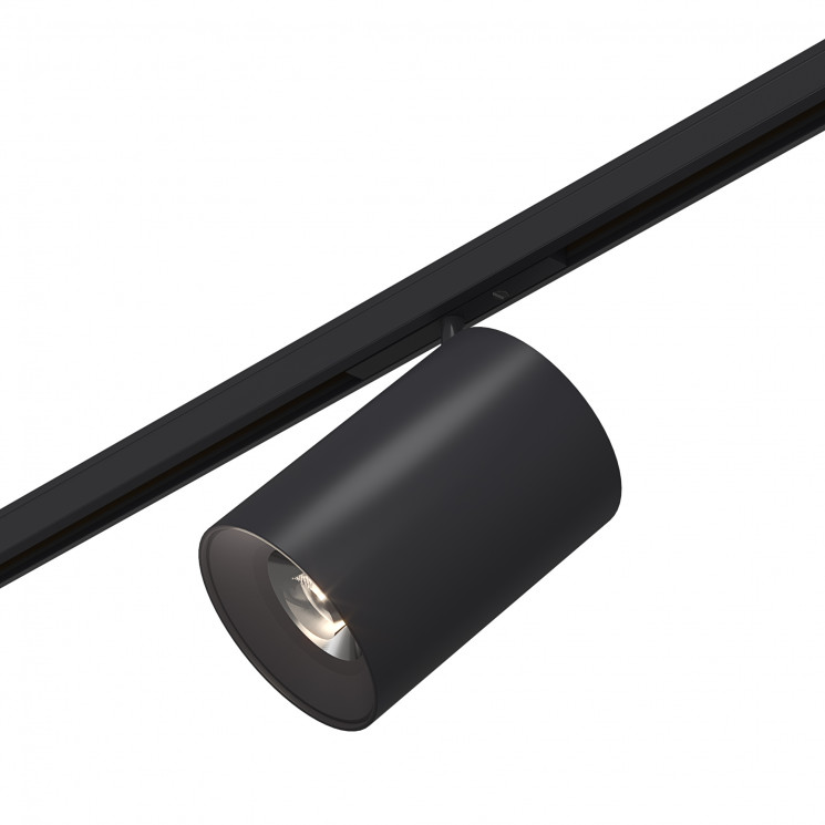 Магнитный трековый светильник SUPER5 ST Luce  Черный LED 1*5W 4000K 340Lm Ra>90 36° IP20 D35xH58 24V   ST671.446.05