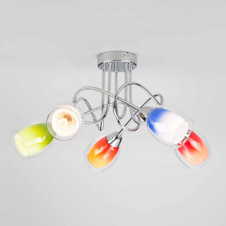 Потолочный светильник  Eurosvet Monpasie 2267/5 хром