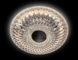 Управляемый светильник Ambrella light FS1230 CL 48W D480 ORBITAL CRYSTAL SAND