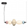 Светильник подвесной ST Luce черный/синий, желтый, розовый, опаловый LED 1*18W 3000K      SL6134.423.01