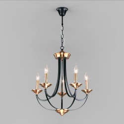 Люстра Eurosvet Lazzaro 60098/5 черный