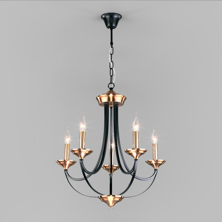 Люстра Eurosvet Lazzaro 60098/5 черный