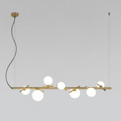 Подвесная люстра Eurosvet 50382 латунь SALUT